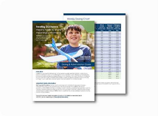 VILTEPSO Dosing and Administration Guide - downloadable PDF