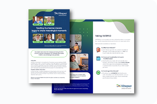 VILTEPSO HCP Brochure - downloadable PDF summarizing clinical efficacy and safety data